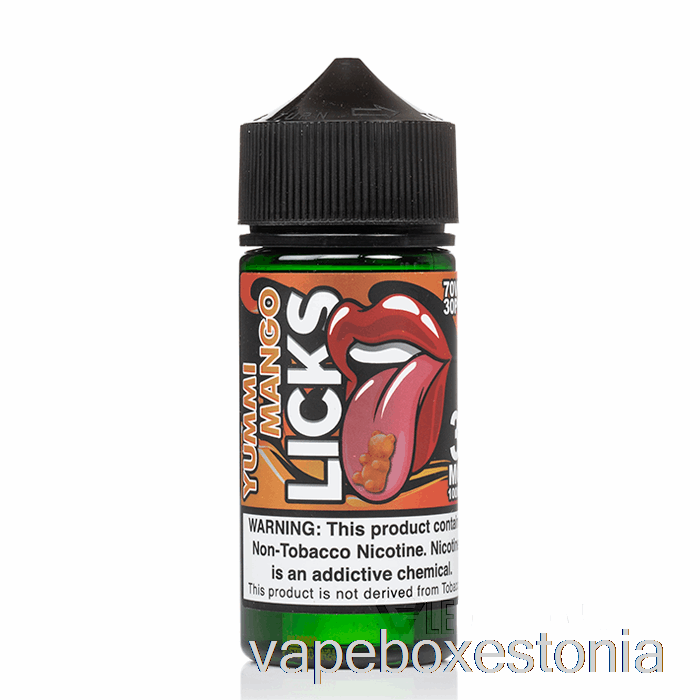 Vape Box Estonia Yummi Mango - Licks Roll Upz - 100ml 3mg